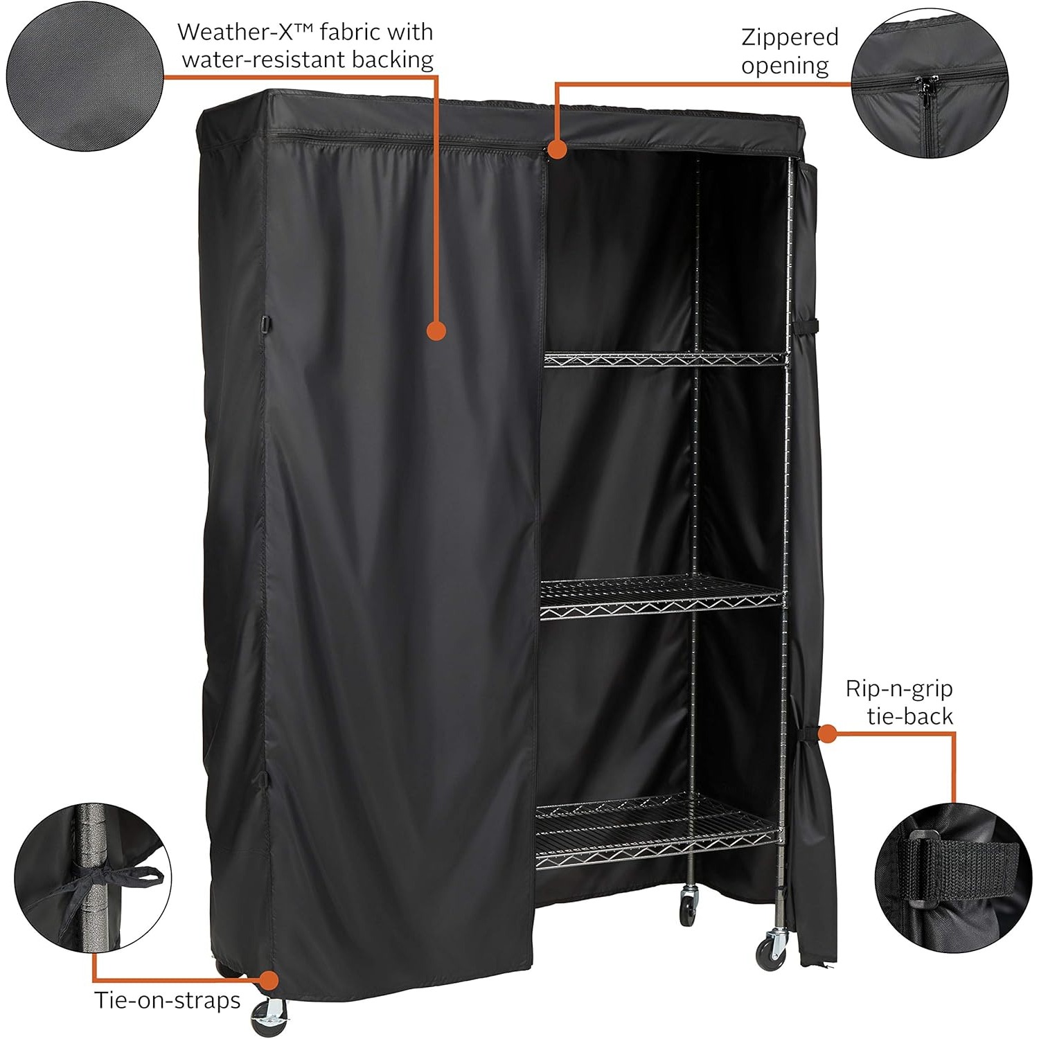 Garage Shelf Cover | Garage Storage Shelf Covers | Shelving Covers, image 8
