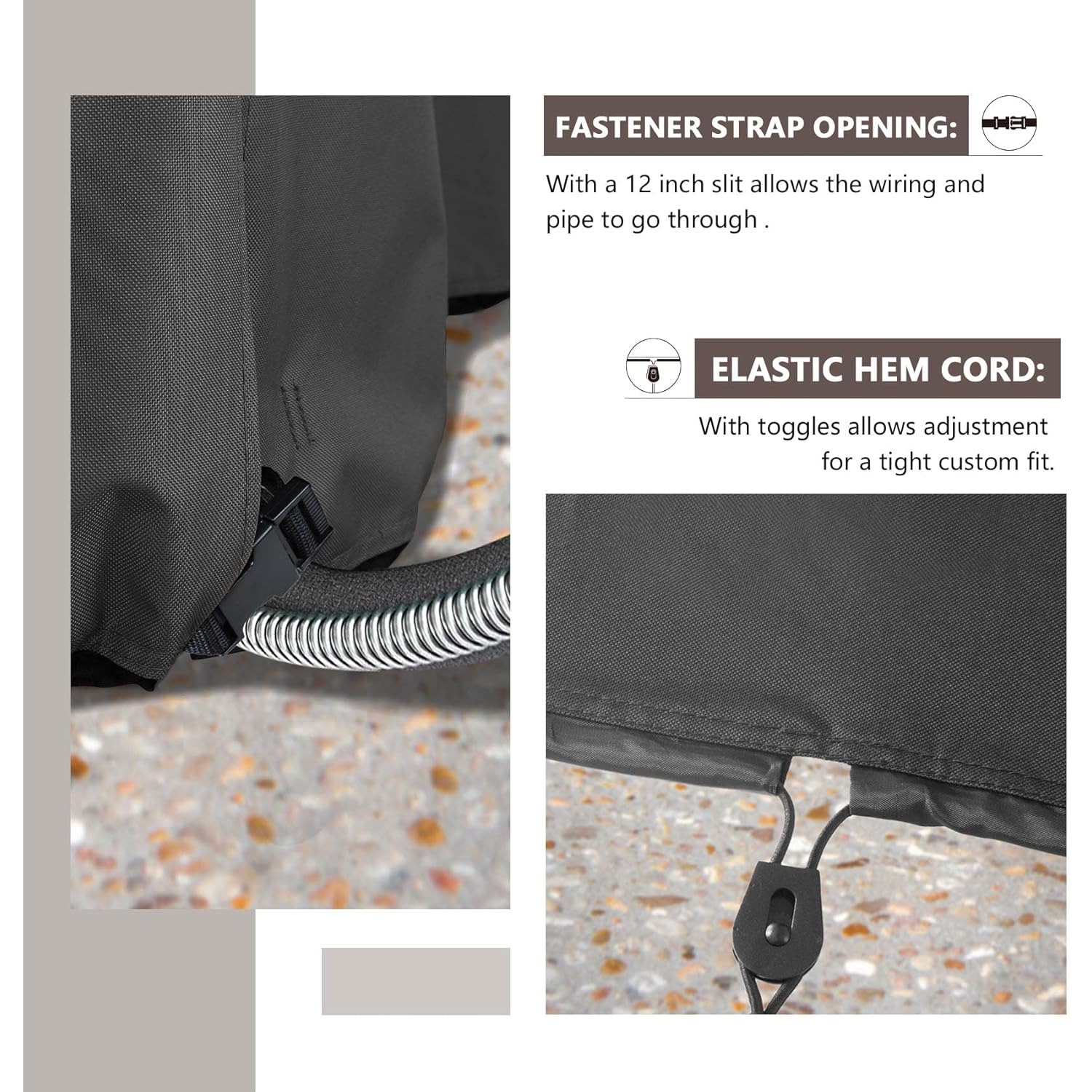 Square Air Conditioner Cover | Square AC Cover | Air Conditioning Cover, image 3