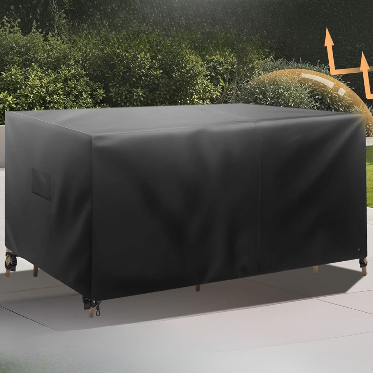 Square Patio Table & Chairs Cover